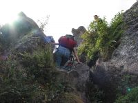 The climb up Huayna Picchu is a popular and challenging one
