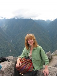  Anita at Huayna Picchu