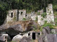  Lower complex of the Temple of the Moon at Huayna Picchu