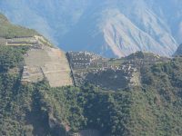 Closer view of Machu Picchu from Putucusi